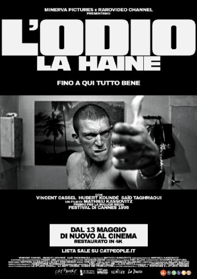 Cineforum Sbt Buster Keaton, mercoledì 24 luglio proiezione del film L'ODIO di Mathieu Kassovitz