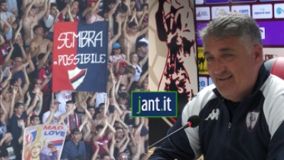 Intervista a Mister Roberto Boscaglia nel pre partita contro il Campobasso