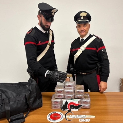 Alba Adriatica, arrestato pregiudicato 26enne italiano per ipotesi di reato di detenzione al fine di spaccio di sostanze stupefacenti