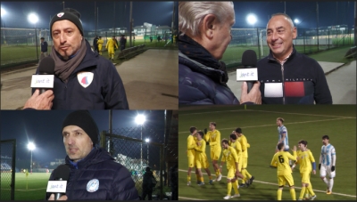 Il Big Match del Ciarrocchi lo risolve l'Azzurra SBT con un 5-0 sul Grottammare