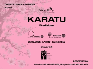 Torna &ldquo;Karatu&rdquo;, il pranzo-karaoke organizzato dal Rotaract Club di San Benedetto del Tronto insieme al Rotaract Club di Pescara Ovest