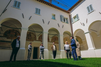 Ascoli Piceno - Ex caserma Vecchi, i lavori sono ormai al rush finale