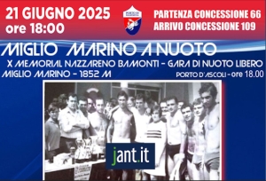 Tutto &egrave; pronto per l'edizione 2025 del &ldquo;Miglio Marino &ndash; X Memorial Nazzareno Bamonti&rdquo;