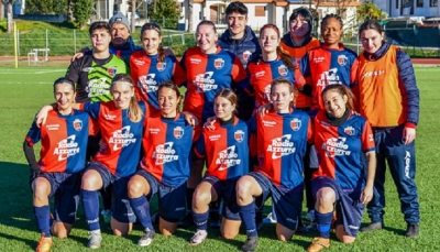 Samb a valanga, travolta la Sibillini United