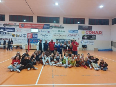 La Green Motors Happy Car supera l’Athena Volley e cala il tris