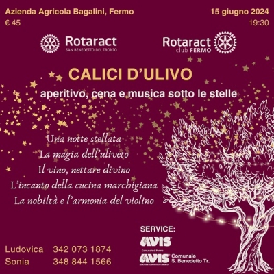 Aperitivo e cena di beneficenza 