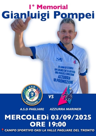 1° Memorial Gianluigi Pompei