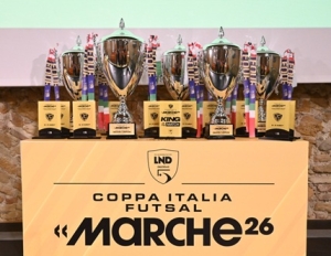 Finali di Coppa Italia di Futsal ancora nelle Marche, dal 20 a 29 marzo