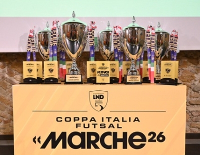 Finali di Coppa Italia di Futsal ancora nelle Marche, dal 20 a 29 marzo