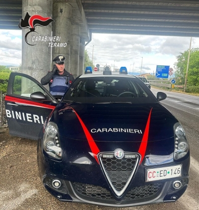 Attività dei Carabinieri a Castellalto e a Pineto
