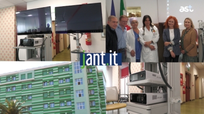 Nuova colonna laparoscopica del U.O. di Chirurgia a San Benedetto del Tronto