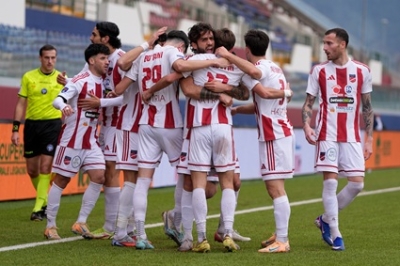 Nel girone F di serie D la 28^ giornata conferma che fino al termine rimarrà una lotta a tre per la vittoria finale