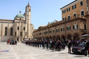 Ascoli, celebrato in Piazza del popolo il 211&deg; Annuale della Fondazione dell&rsquo;Arma dei Carabinieri