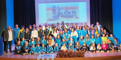 All'auditorium Luzi la Pallavolo Comunanza ha presentato le sue squadre