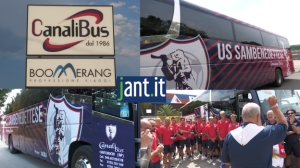 Canali Bus ha realizzato il primo pullman ufficiale della US Sambenedettese