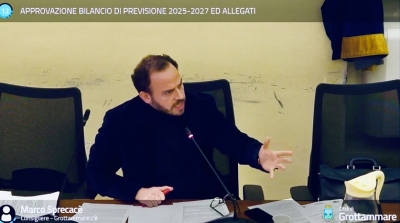 Marco Sprecacè (Grottammare C’è) interviene sul Bilancio di Previsione 2025: 
