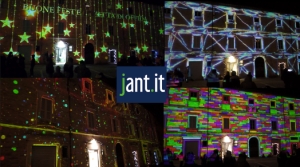 Spettacolo ad Offida con il Light Show