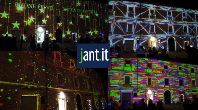 Spettacolo ad Offida con il Light Show