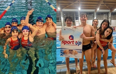 Nuoto, ottime prestazioni per i giovani atleti dell’Asd SportUp