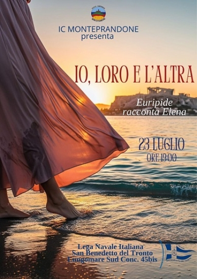 L’altra Elena sul mare di San Benedetto del Tronto con l’IC di Monteprandone
