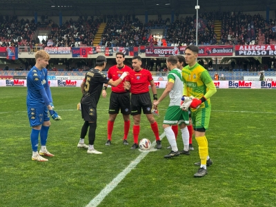 Terzo pari di fila per la Samb: 1 a 1 con il Castelfidardo