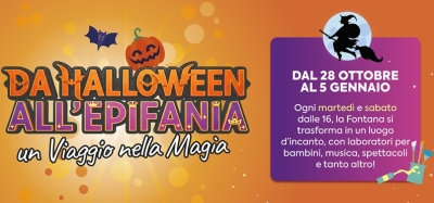 Da Halloween all’Epifania: un viaggio nella magia al Centro Commerciale “La Fontana”