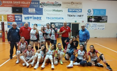 Riviera Samb Volley, risultati serie C maschile e serie D femminile