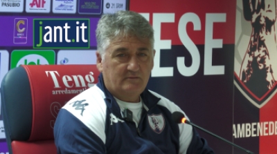 Intervista a mister Roberto Boscaglia alla vigilia dell'incontro con il Pontedera