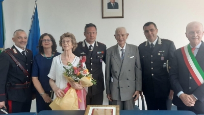 Il Sindaco di Colonnella MASSI ha conferito la cittadinanza onoraria al Sottotenente (a titolo onorifico) dell’Arma dei Carabinieri Abramo ROSSI