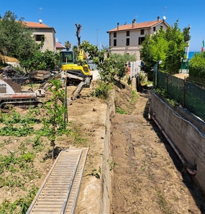 Grottammare, fossi urbani in manutenzione