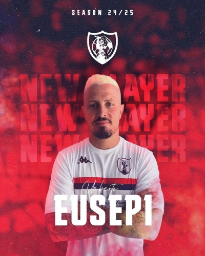 Samb, ufficializzata la firma del bomber Umberto Eusepi