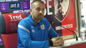 Intervista pre-gara di US SAMBENEDETTESE vs PERUGIA per mister Filippo D'Alesio