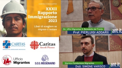 Presentato a San Benedetto del Tronto il XXXII Rapporto Immigrati 2023