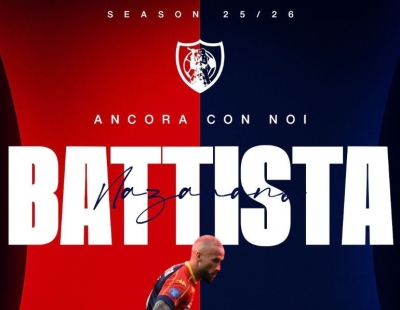 Nazareno Battista in RossoBl&ugrave; fino al 2026