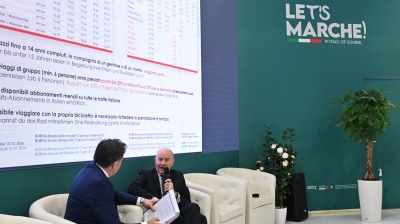 PRESENTATO ALLA BIT IL NUOVO COLLEGAMENTO FERROVIARIO RAILJET TRA MONACO E LA COSTA MARCHIGIANA