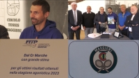 CONI e FITP Marche premiano Simone Vagnozzi per le attivit&agrave; svolte nel 2023