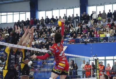 Yuasa Battery domata dai Campioni d’Italia di Perugia