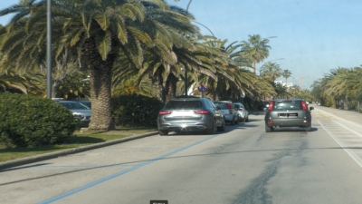 Sul lungomare di San Benedetto del Tronto, dal 1° giugno, tornano i parcheggi a pagamento