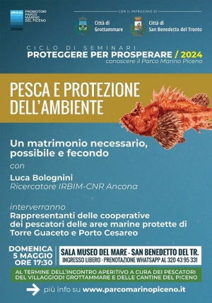 Pesca e tutela dell&rsquo;ambiente: un matrimonio necessario, possibile e fecondo. Se ne parler&agrave; al Museo del Mare di San Benedetto