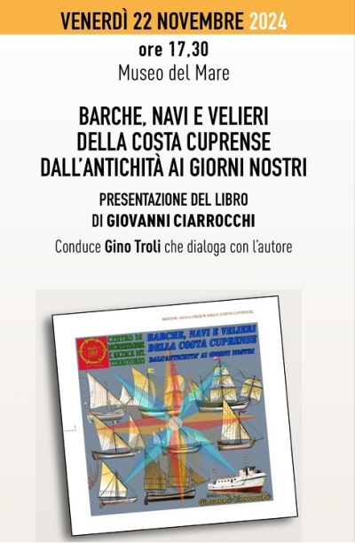 Barche, navi e velieri della costa cuprense dall'antichità ai giorni nostri