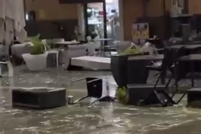 Maltempo, nubifragio ad Ascoli Piceno e vallata del Tronto