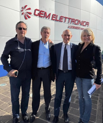 Il  Sottogretario di Stato alla Presidenza del Consiglio Sen. Alessandro Morelli  in visita a San Benedetto del Tronto