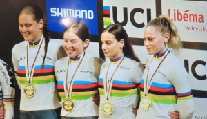 Ciclismo internazionale, Rebecca Fiscarelli campionessa del Mondo nella velocit&agrave; Juniores