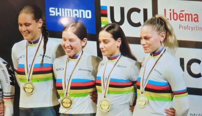 Ciclismo internazionale, Rebecca Fiscarelli campionessa del Mondo nella velocità Juniores