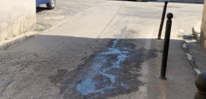 Ascoli Piceno - Perdite d'acqua e fughe di gas, protestano i residenti del centro