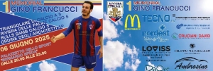 Venerd&igrave; 6 giugno appuntamento presso il Palazzetto B.Speca per il 1&deg; Memorial Gino Francucci