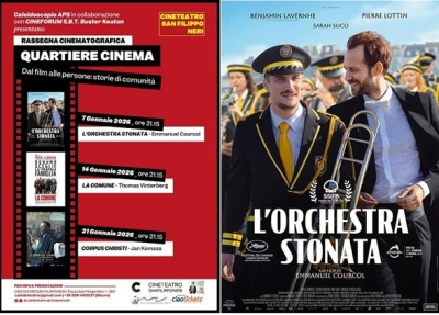 QUARTIERE CINEMA, da mercoledì 7 gennaio  al Cineteatro San Filippo Neri