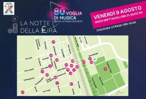 Notte della Lira, modifiche alla viabilit&agrave;