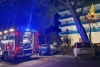Rogo nei piani alti di un palazzo a Porto Recanati, domato dai Vigili del Fuoco
