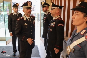 VISITA DEL COMANDANTE DELLA LEGIONE CARABINIERI &ldquo;MARCHE&rdquo; AL COMANDO PROVINCIALE CARABINIERI DI ASCOLI PICENO